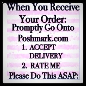 I will block you if you can’t accept package in a timely manner!!!!
